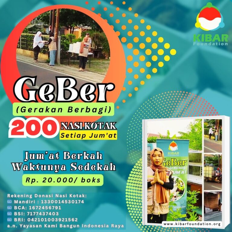 GeBer - Gerakan Berbagi Nasi Jum'at